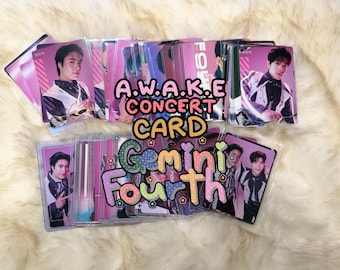 GMMTV Collectible | Geminifourth A.W.A.K.E Concert Photocard