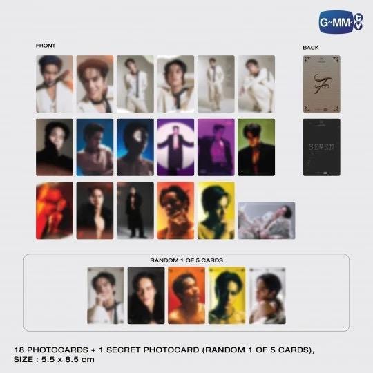 Nanon Korapat Official Photocard | GMMTV Collectible Card - Etsy