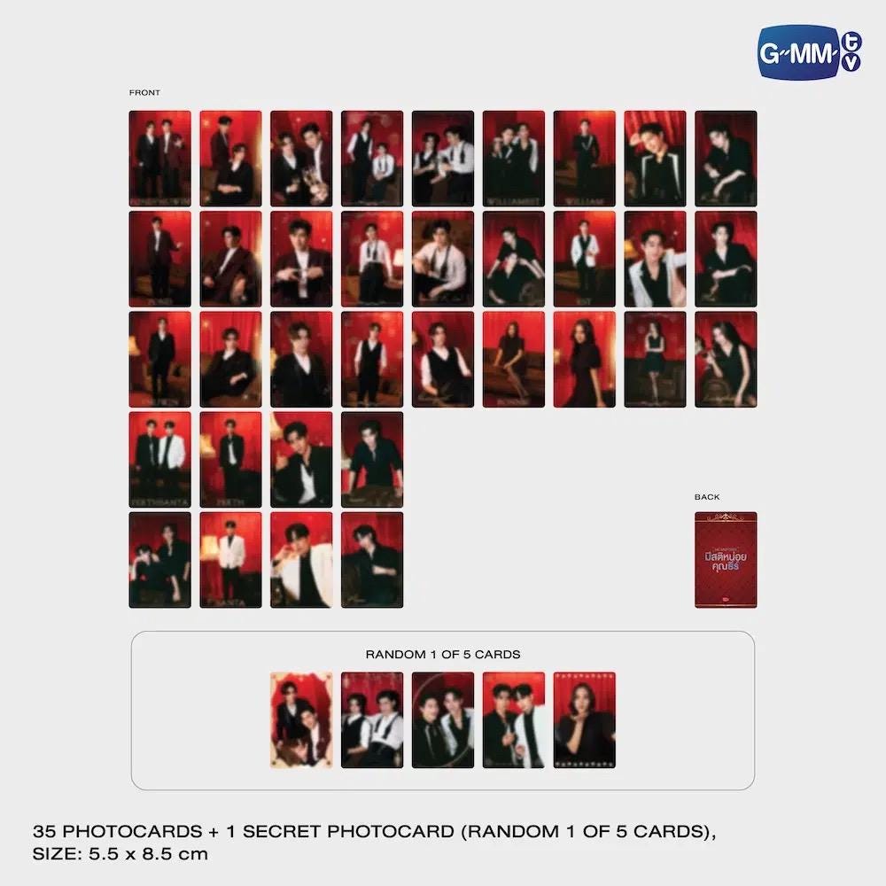 PondPhuwin 直筆サインフォトカード　MeAndThee ME AND THEE Collectible Photocard | Official Thai Artist Merch