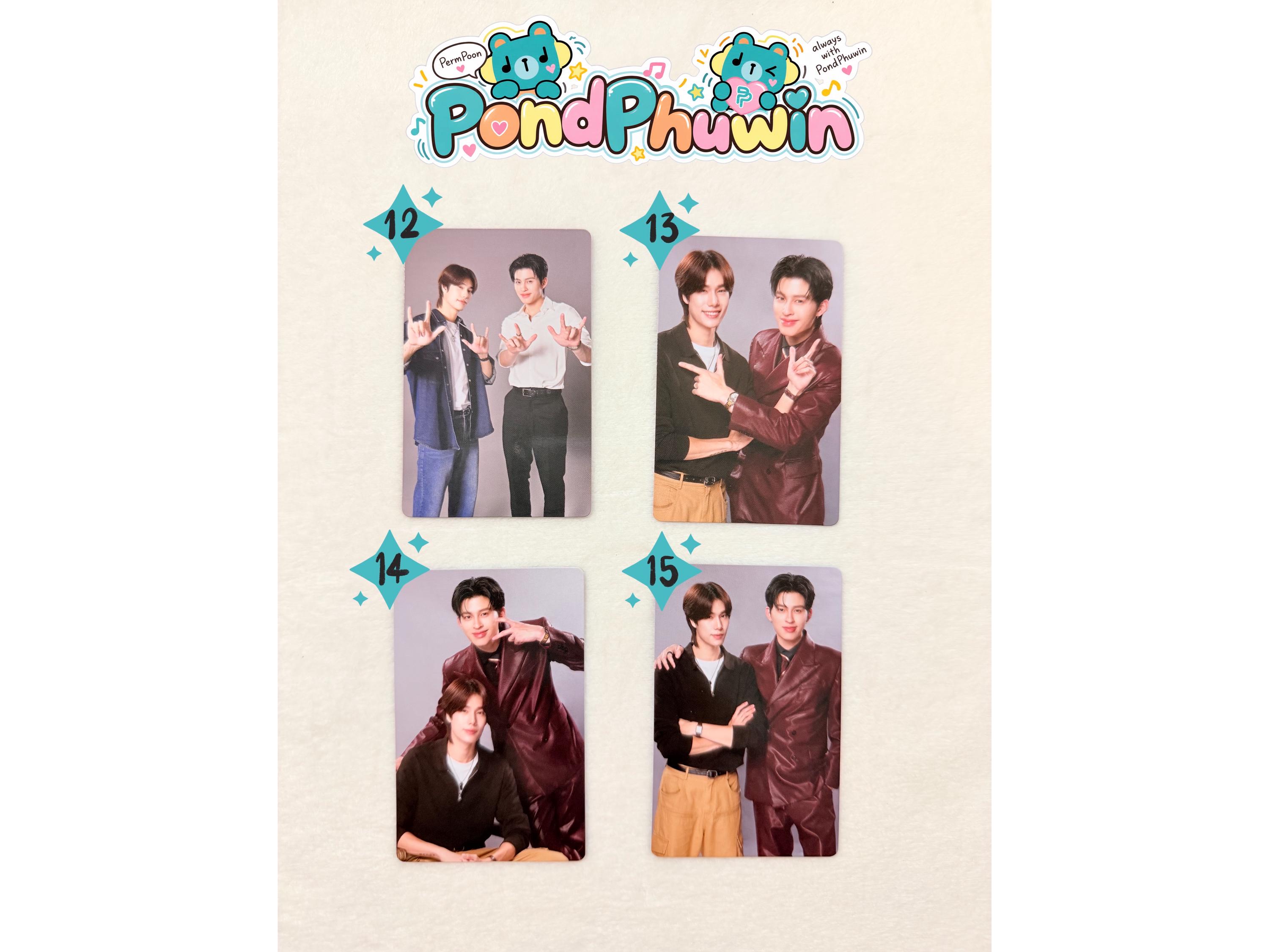Pondphuwin GMMTV Official Photocard | Permpoon | Thai BL