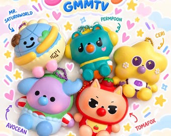 GMMTV Tiny Friends Plush Doll Keychain | Official