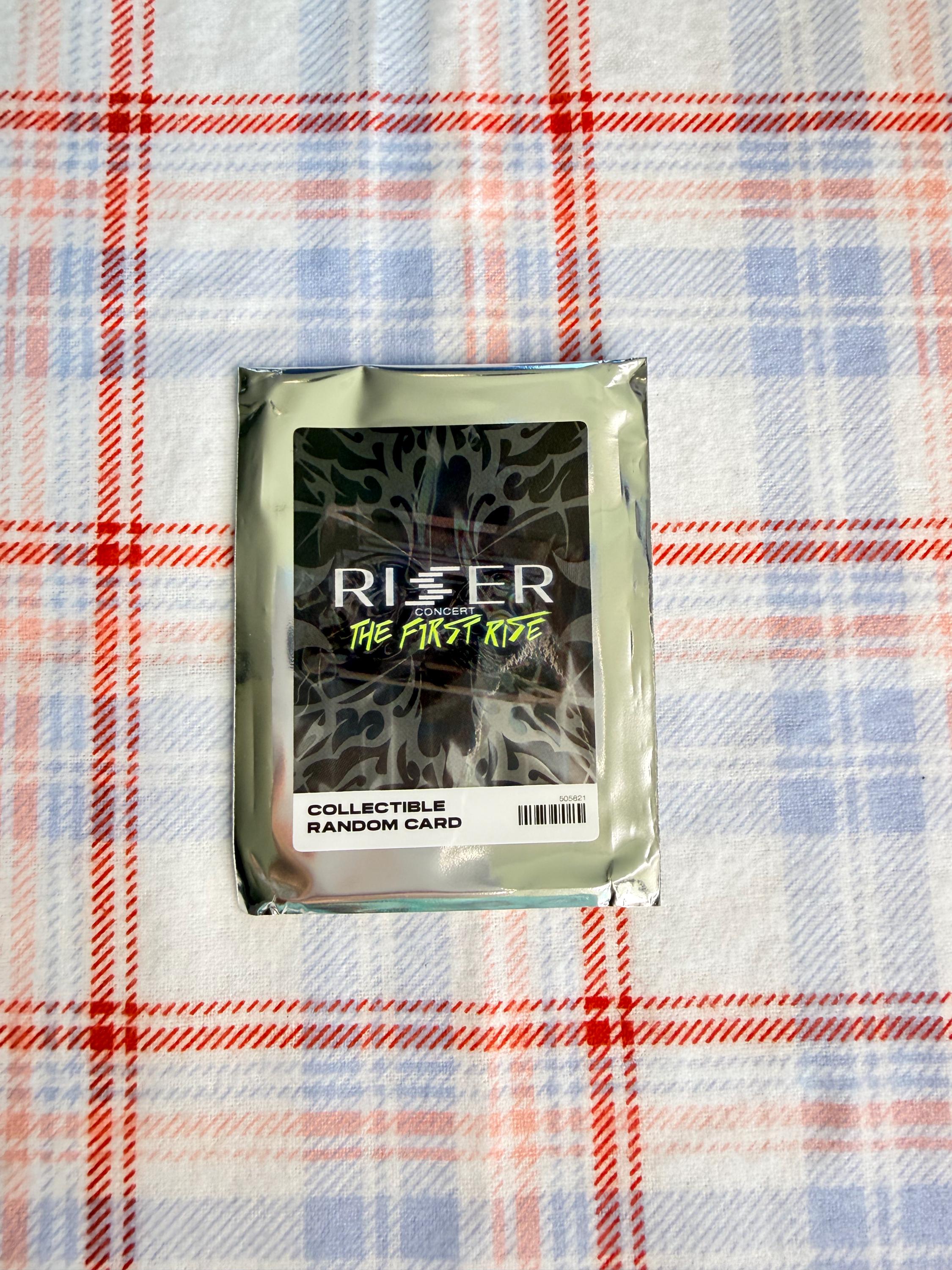 RACCライジングアーティスト カード BOX RISER Collectible Card Set | RISER Concert the First Rise Official