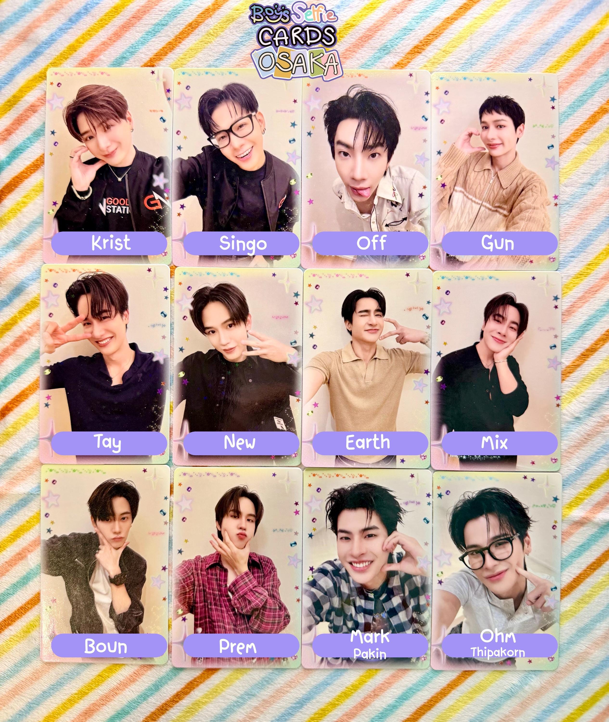 GMMTV Boys Selfie Card | Osaka Pop-up 2025 | Official Photocard