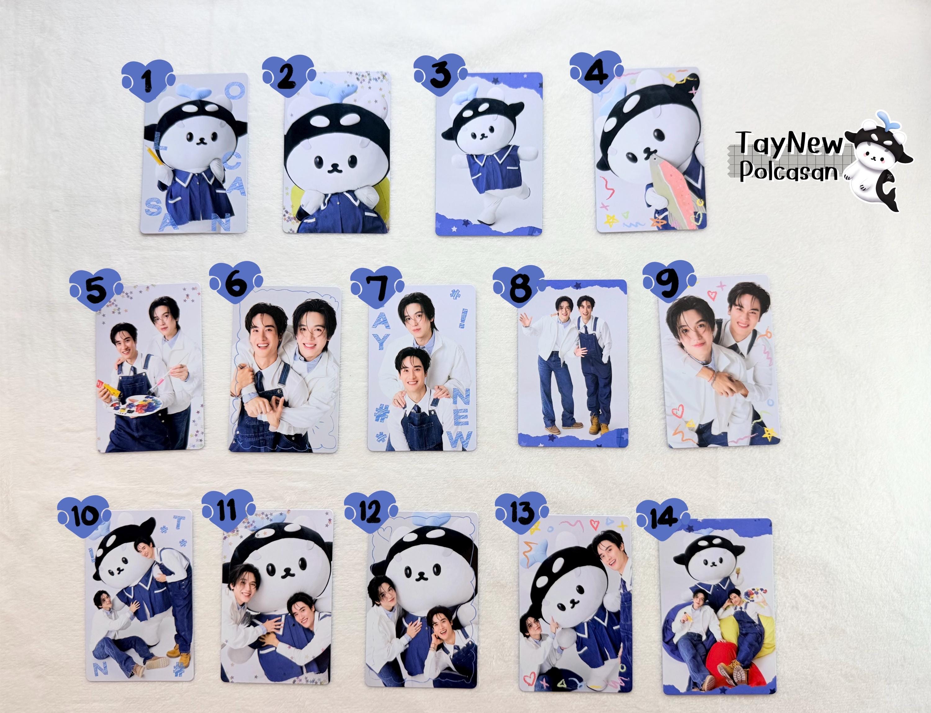 GMMTV TAYNEW POLCASAN ポストカード Taynew GMMTV Official Photocard | Polcasan | Thai BL Collectible