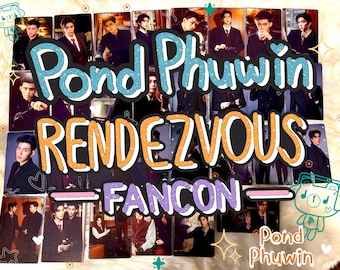 Pondphuwin Rendezvous Fancon Photocards (pond Naravit, Phuwin