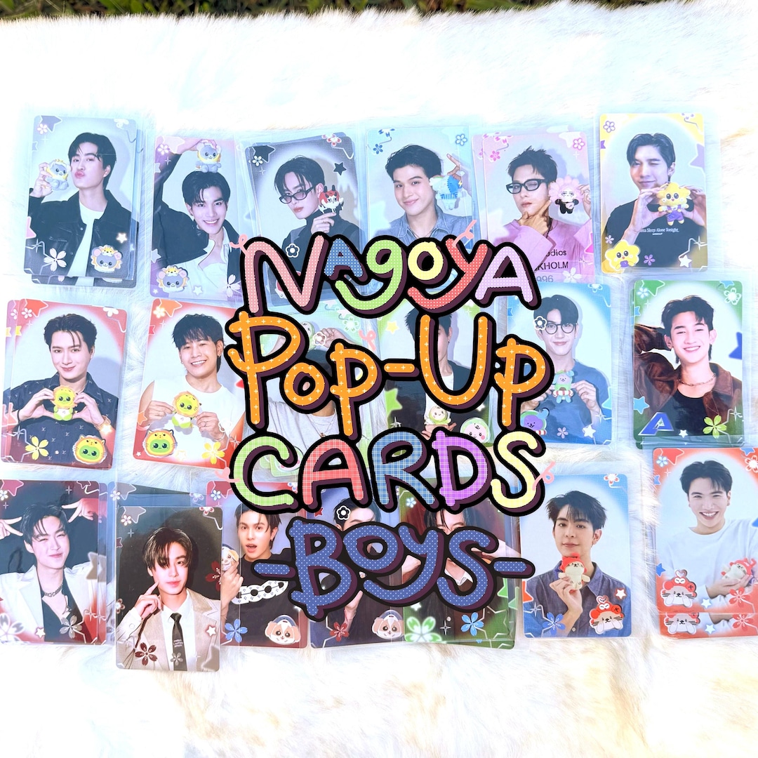 GMMTV Nagoya Pop-up Photocard | Japan Exclusive, Holographic - Etsy