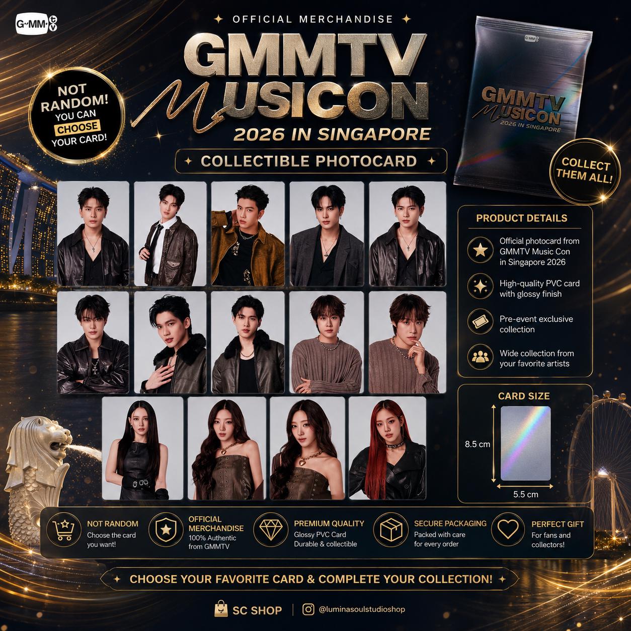 Gmmtv Photocard Skynani - Etsy Canada