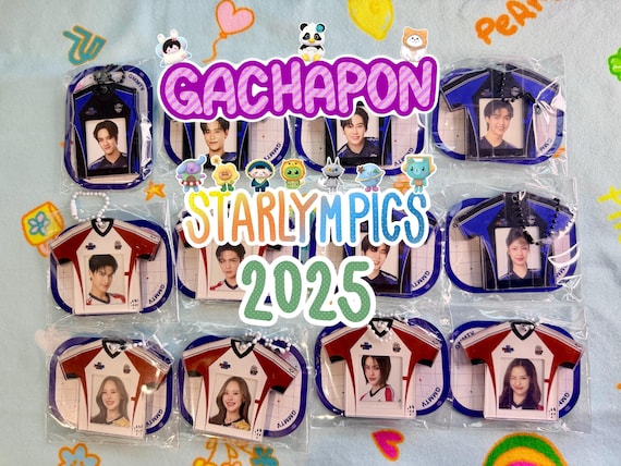 GMMTV Starlympics 2025 Gachapon Photocard Keychain | Official