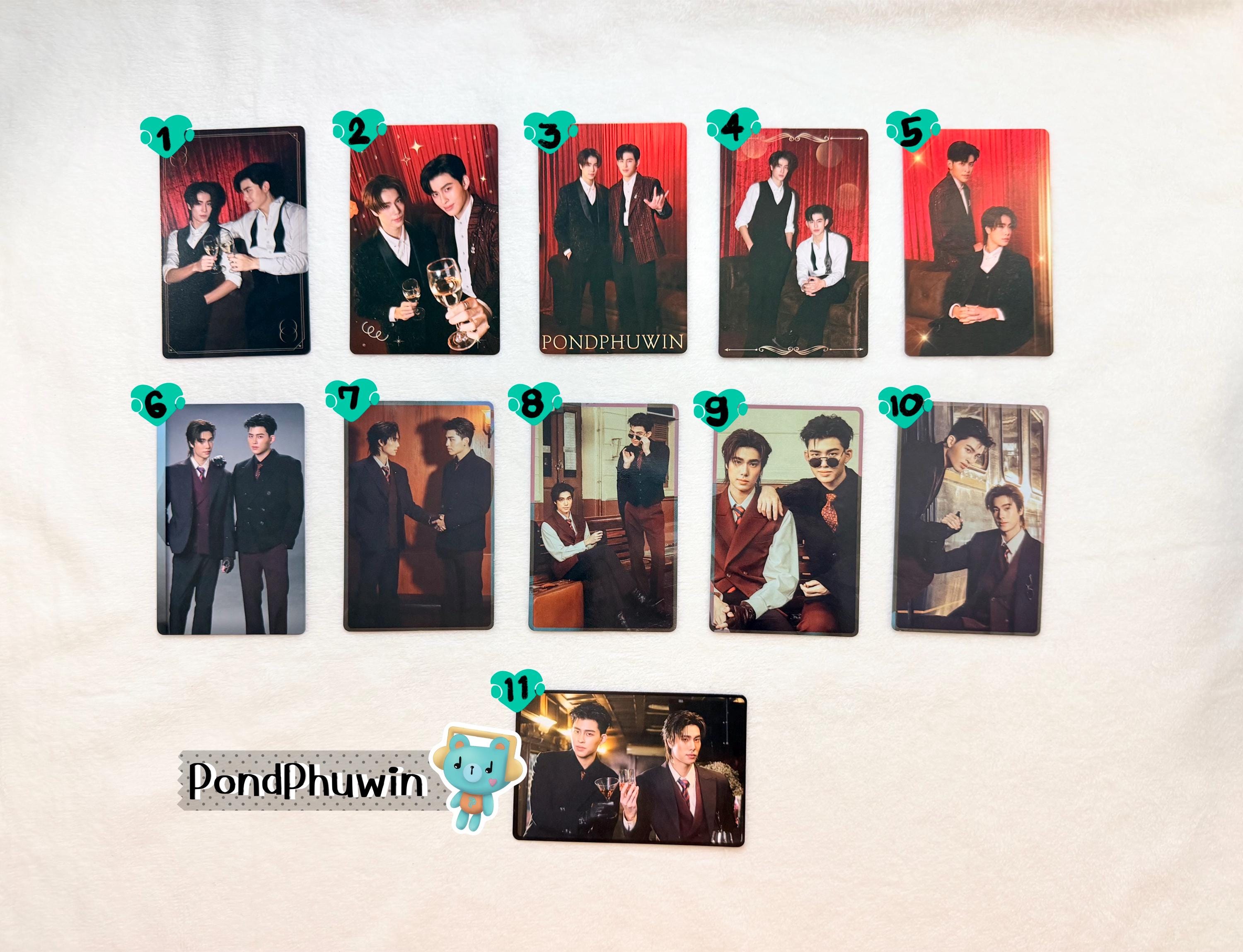 Pondphuwin GMMTV Official Photocard | Permpoon | Thai BL