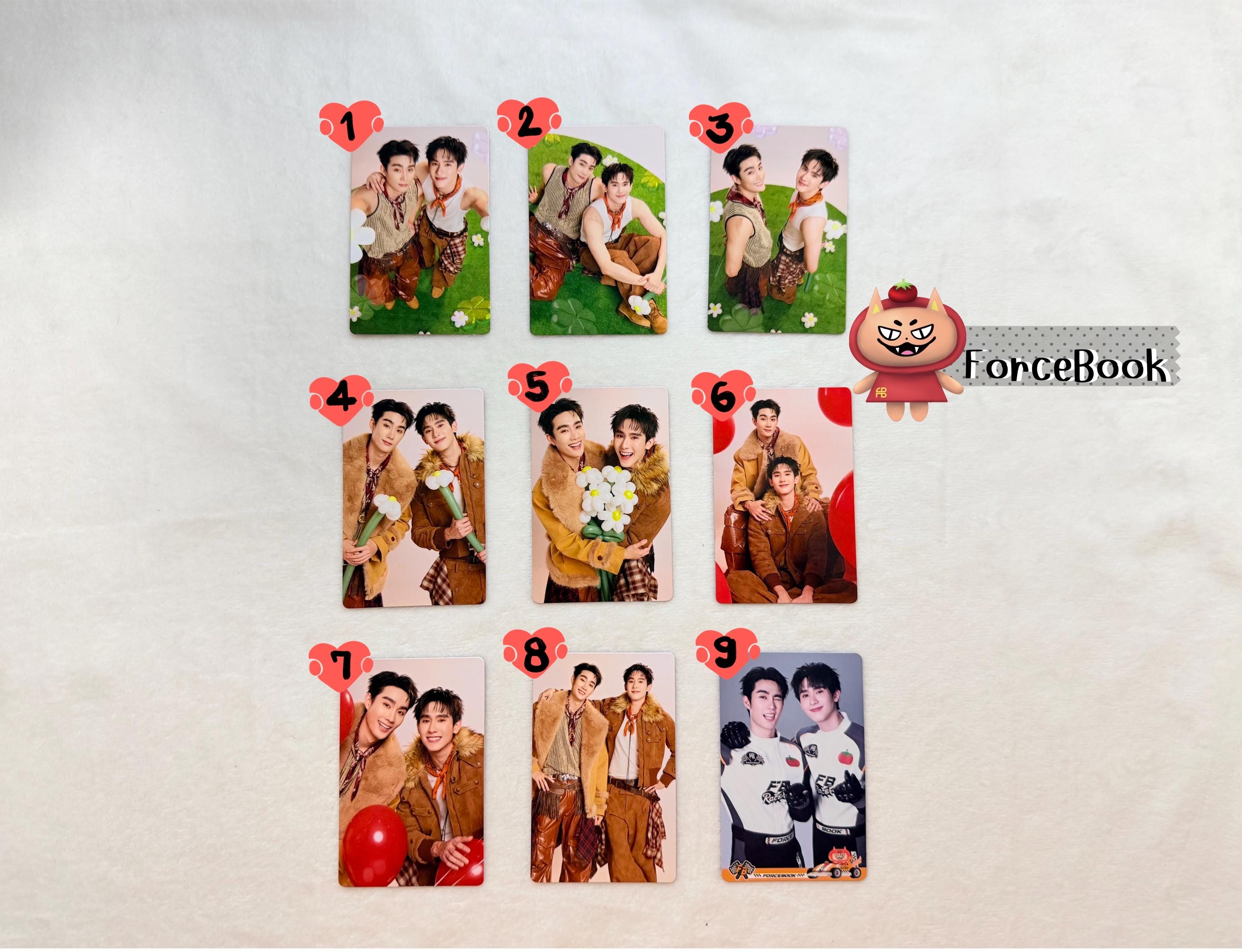 Book サイン入り チェキ ポラロイド ForceBook GMMTV Forcebook GMMTV Official Photocard | Tomafox | Thai BL Collectible