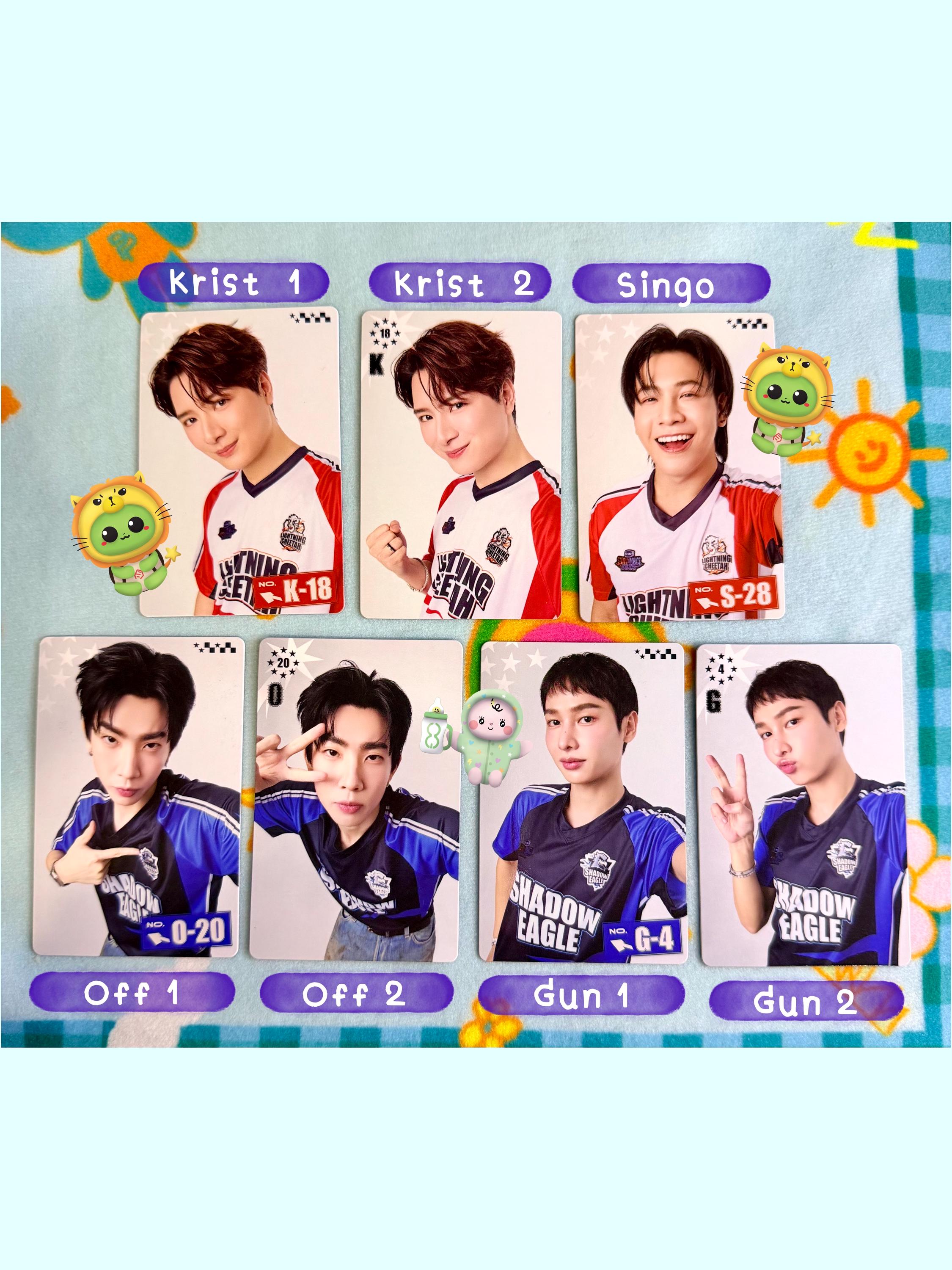 1| GMMTV Starlympics 2025 Boys Collectible Card | Choose Your