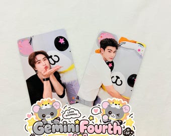 GeminiFourth GMMTV Official Photocard | Look Khunnoo | Thai BL Collectible Card | Pick Your Favorite Design | GeminiFourth Merchandise