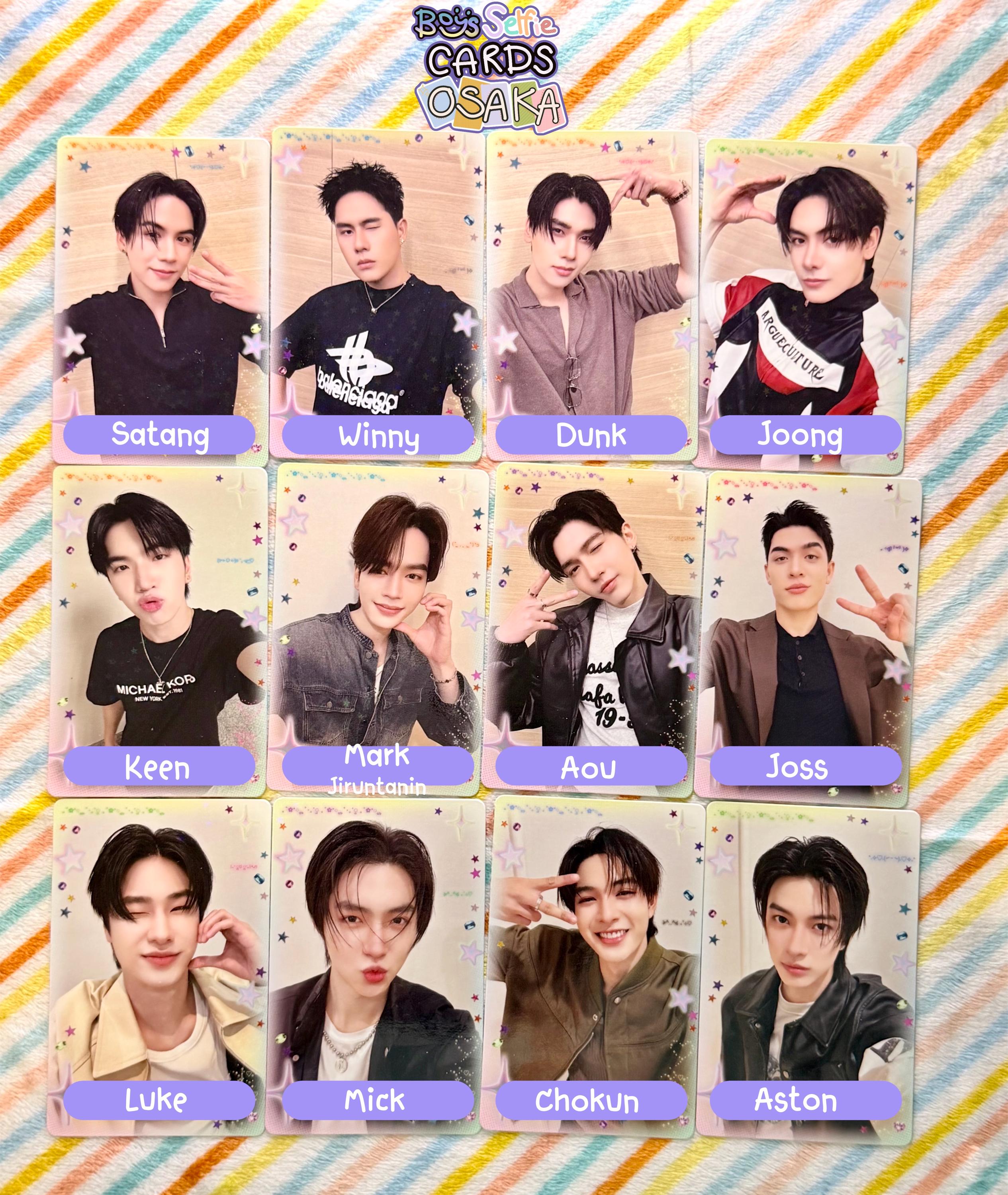 GMMTV Boys Selfie Card | Osaka Pop-up 2025 | Official Photocard
