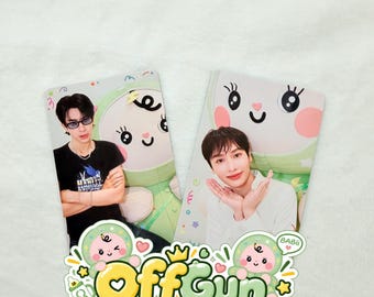 OffGun Photocard | GMMTV Official Thai BL Photo Card | Babii Collectible | Pick Your Favorite Card