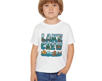 Lake Crew Toddler T-shirt | Kids Summer Lake Camping Shirt
