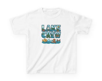 Maglietta per bambini Lake Crew / Maglietta per le vacanze al lago