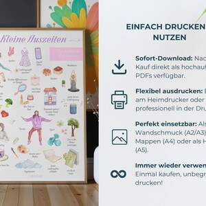 Digitales Selfcare Poster PDF auf Deutsch mit psychologischen Achtsamkeits-Tipps, Infografiken zur Mental Health und visuellen Erinnerungen für Selbstfürsorge, Stressabbau und innere Ruhe. Druckbare Wanddeko und Psychologie-Kunstdruck für Praxisräume, Therapiezimmer, Büro, Homeoffice und Schlafzimmer. Idealer digitaler Wandkunst-Download zum Ausdrucken für Psychologen, Therapeuten, Coaches, Mental Health Decor und achtsame Geschenke.