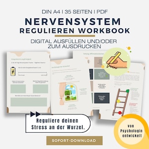 Manual de Regulación del Sistema Nervioso | Teoría Polivagal I: Ejercicios Somáticos | Autoayuda, Reducción del Estrés, Ansiedad, Tarjetas de Afirmación (PDF)