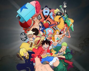 Póster oficial del evento One Piece Fest 2026 en Los Ángeles (descarga digital)