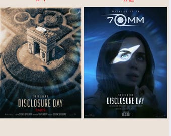 Póster de la película El día de la revelación de Steven Spielberg, Emily