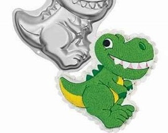 Dinosaur Cake Pan Etsy