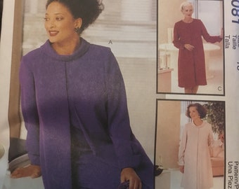 Simplicity 9046 Misses/'//Miss Petite Dress and Jacket *Ex Rare* Sewing Pattern