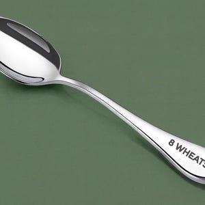 Bulk Personalized Teaspoons - Custom Engraved Stainless Steel Spoon for Coffee, Tea, & Desserts