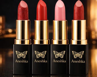 Labial mate vegano personalizado – Marca propia, ultra pigmentado / Elige estuche y tono