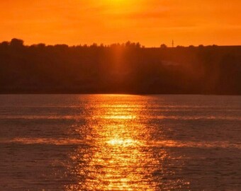 Atardecer - Atardecer Descargar impresión