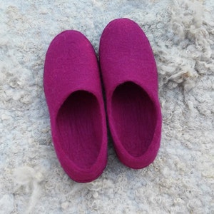 fatface grey fifi felted house shoes