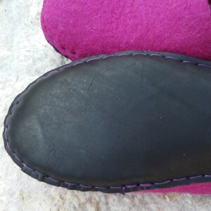 fatface grey fifi felted house shoes