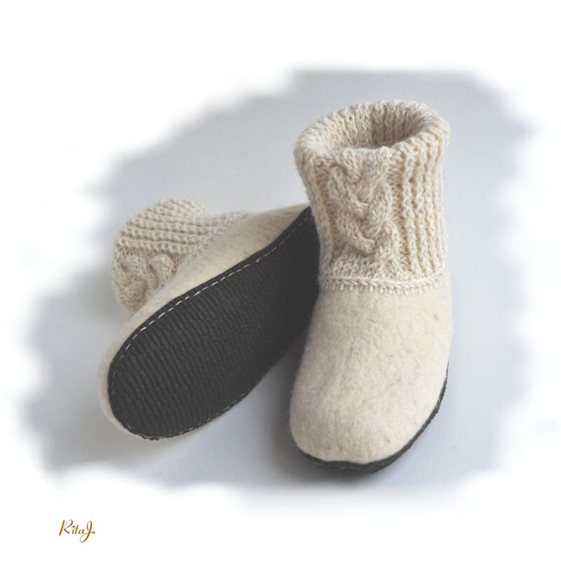 fatface grey fifi felted house shoes
