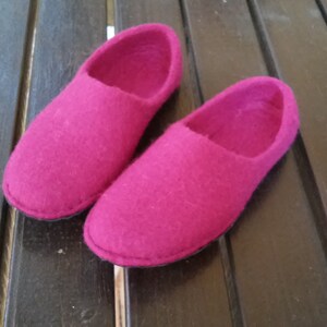 fatface grey fifi felted house shoes