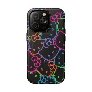Funda para iPhone con estampado de Hello Kitty neón imagen 10