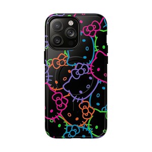 Funda para iPhone con estampado de Hello Kitty neón imagen 11