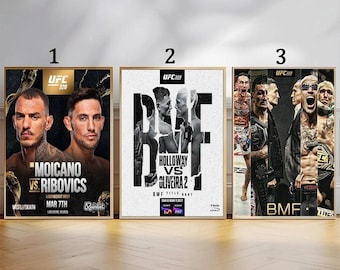 Poster UFC 326, woondecoratie, wanddecoratie