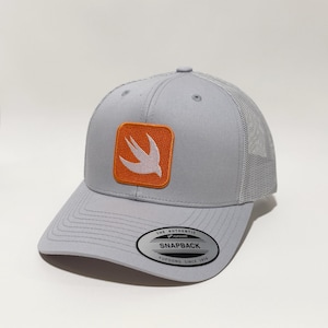 Apple Swift Programming Language Logo Snapback Trucker Mesh Hat