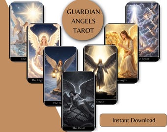Guardian Angels Tarot Deck – Angel Guidance Cards (Digital Download)