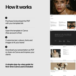 Freelancer proposal template — how it works in 4 steps instant digital download