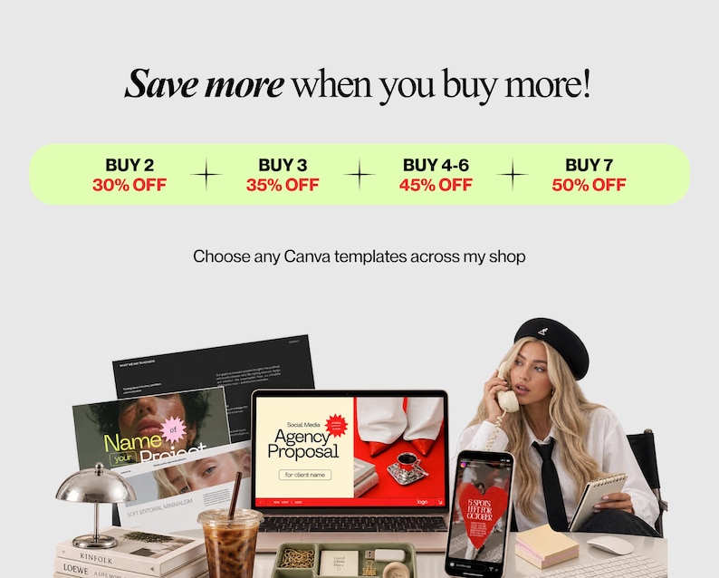 Canva proposal template — professional client presentation for creative service providers
