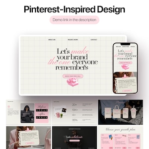 Social Media Portfolio Canva Website | UGC Ersteller Content Ersteller Landing Page + 250 Faceless Reels Videos Bild 5