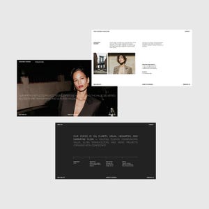 Agency proposal template — cover and welcome slide for creative studios and consultants