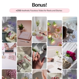 Social Media Portfolio Canva Website | UGC Ersteller Content Ersteller Landing Page + 250 Faceless Reels Videos Bild 7