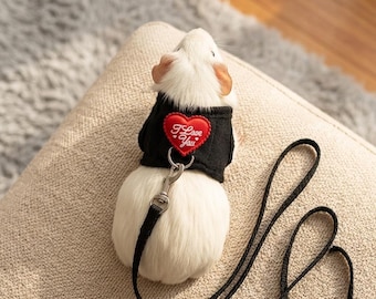 Guinea pig harness, guinea pig leash, pet harness, pet travel supplies