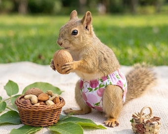 Pet travel supplies, training diapers, cleanable and absorbent diapers, small pet supplies