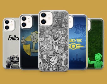 Fallout Phone Case Video Game Series Cover for iPhone 17, 17Pro, 16, 15, 14, 13, 12, Samsung S26, S25, S24, S23, A16 Pixel 10A, 10Pro, 9A