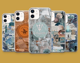 Percy Jackson Phone Case Olympian Sword Cover for iPhone 17, 17Pro, 16, 15, 14, 13, 12, Samsung S26, S25, S24, S23, A16 Pixel 10A, 10Pro, 9A