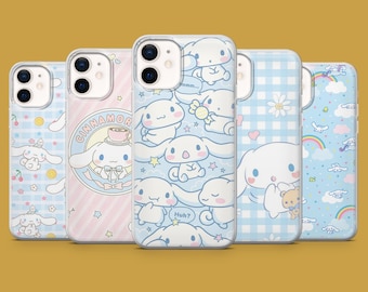 Cinnamoroll Phone Case Sanrio Aesthetic Cover for iPhone 17, 17Pro, 16, 15, 14, 13, 12, Samsung S26, S25, S24, S23, A16 Pixel 10A, 10Pro, 9A