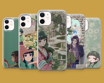 Apothecary Diaries Phone Case Maomao Anime Cover for iPhone 17, 17Pro, 16, 15, 14, 13, 12, Samsung S26, S25, S24, S23, A16 Pixel 10A, 10, 9A