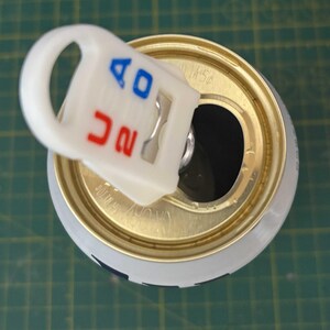 Set of 12 Beer & Soda Can Opener Lid Cover Keychain - Easy Pull Tab Opener - Drink Protector